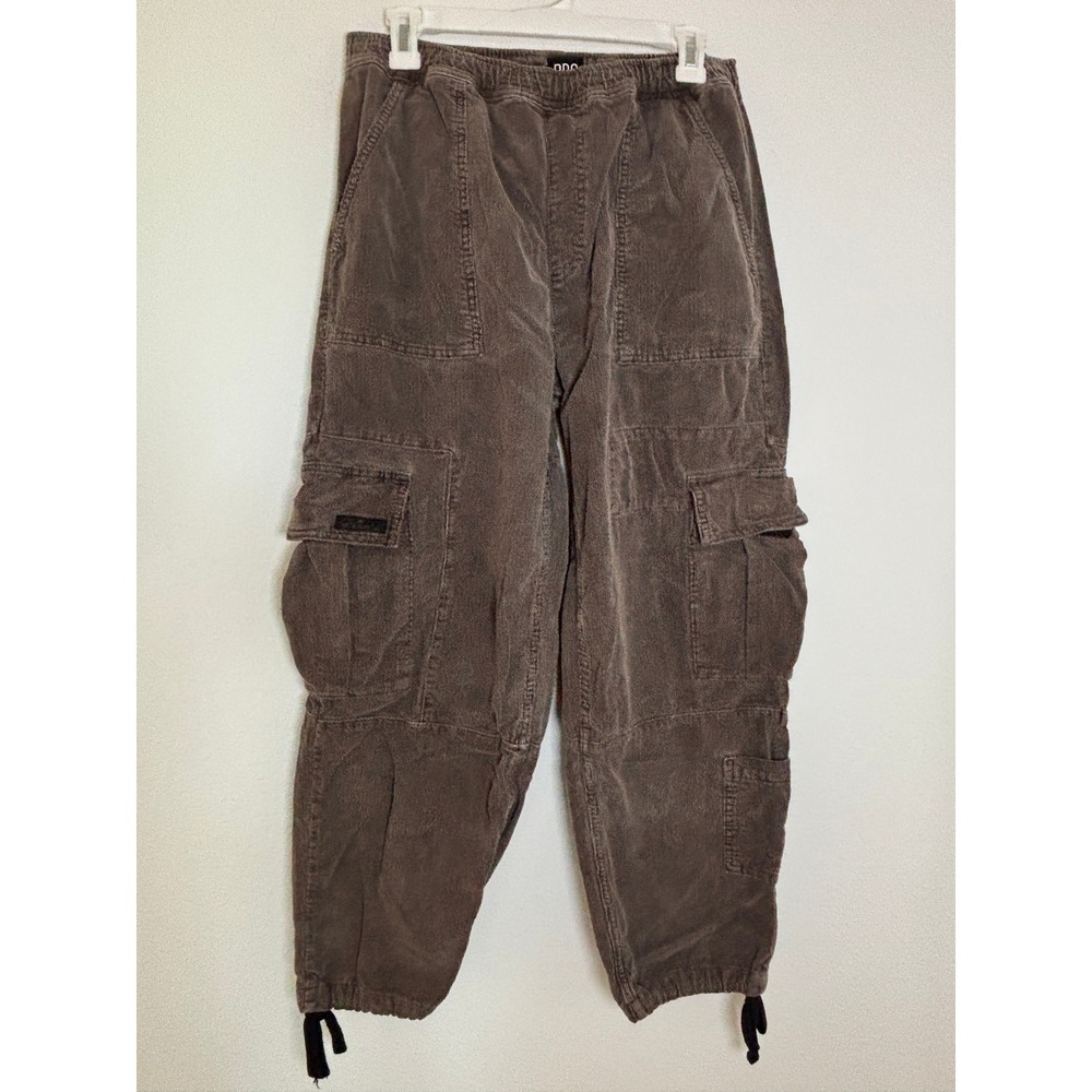BDG Urban Outfitters Brown Corduroy Cargo Pants Mens W32 L30 Utility Joggers